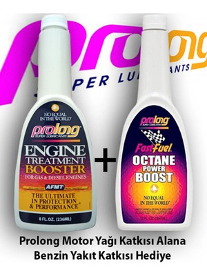 Prolog Prolong Motor Yağı Katkısı + Benzin Yakıt Katkısı Hediye