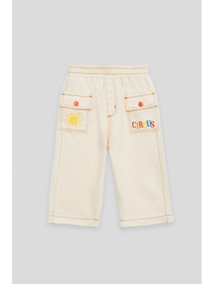 GB Baby Bg Store Erkek Bebek Ekru Pantolon
