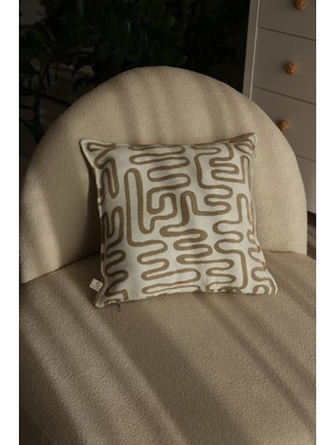 Needle Wawe Duo Kum Beji Kırlent Kılıfı