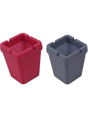 Beta Moda Hub Kullan At Kokusuz Kare Ikili Set Küllük Ev/ofis/araç 10X8X8 cm