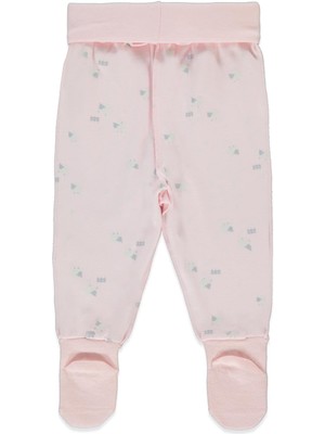 Bebetto Organik Interlok Çoraptolon (Organıc Sleepy Sheepy) Pembe