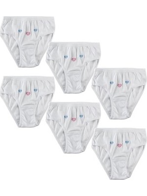 Tutku Kız Çocuk Işlemeli Ince Bel Bato Tutku 0821 6 Lı Paket