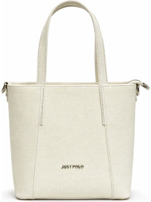 Just Polo Çapraz Askılı Kadın Çanta Beyaz 6047