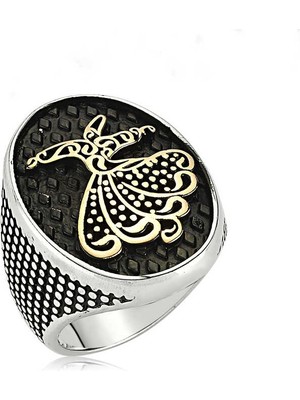 Gumush Gümüş Semazen Erkek Yüzük