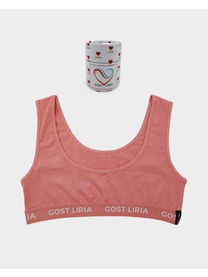 GOST LİRİA Rose Spor Bralet Gül Kurusu
