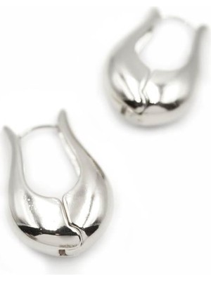 Beta Moda Hub Lale Küpe - Gümüş