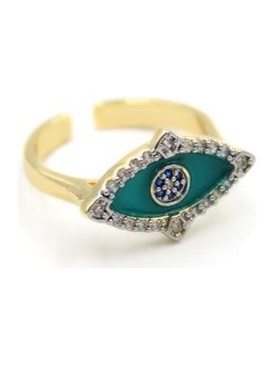 Beta Moda Hub Taşlı Vip Yüzük - Altın