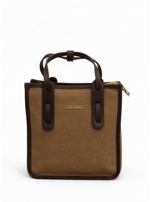 Just Polo Çapraz Askılı Kadın  Çantası Kum Kahve 6071