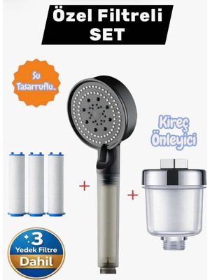 Truva Özel Duş Seti 3 Parça Olarak