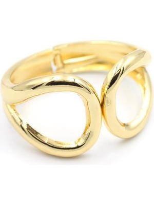 Beta Moda Hub Kelepçe Bilezik - Altın