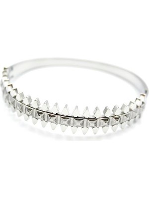 Beta Moda Hub Ok Bilezik - Gümüş