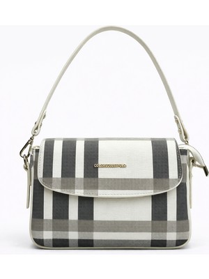 Just Polo Çapraz Askılı Kadın Çanta Beyaz 9007