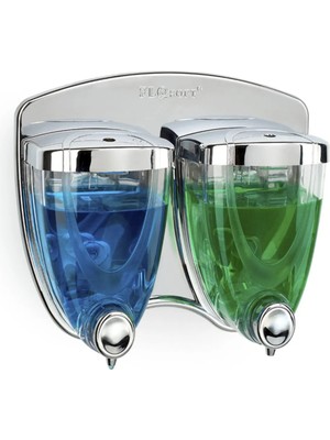 Beta Moda Hub Sıvı Sabunluk Ikiz 350+350 ml Krom Kaplama ROYALEKS-F038