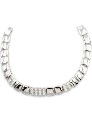 Beta Moda Hub Xuping Vip Bileklik - Gümüş