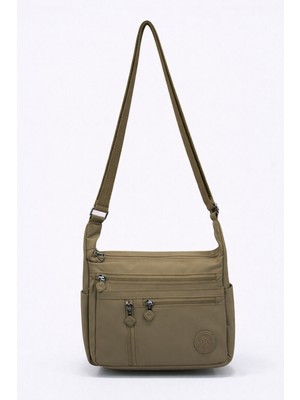 Louisiana Polo Bolsas Çapraz Askılı Kadın Çanta Vizon 1080