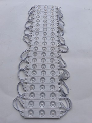BİRLİK modül led Toptan 220 Volt 3 Watt 3 Lensli 3030 Modül LED Gün Işıgı( 20 Adet )