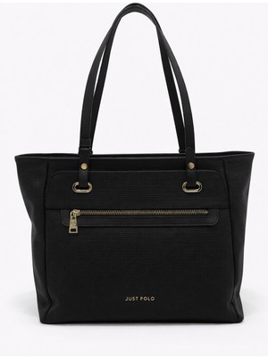 Just Polo Çapraz Askılı Kadın Omuz Çanta Siyah 6048