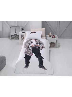 Clasy Dijital 3 Boyutlu Tek Kişilik Nevresim Takımı Korsan V1 Genç Desen