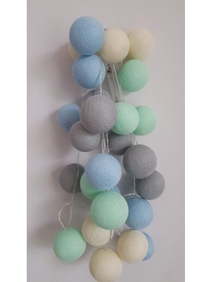 PremiumPort Eğlenceli ve Renkli Işıklı Top, Dekoratif Gece Lambası, Çocuk Odası Aydınlatması