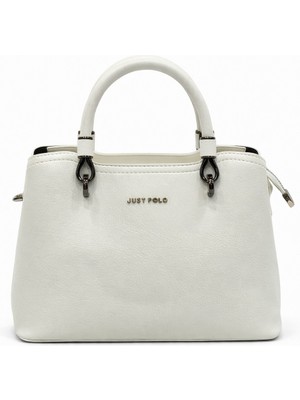 Just Polo Çapraz Askılı Kadın Çanta Beyaz 6070