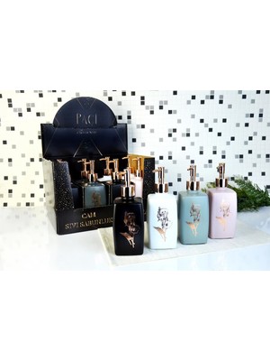 Beta Moda Hub Paçi Auro Cam Sıvı Sabunluk