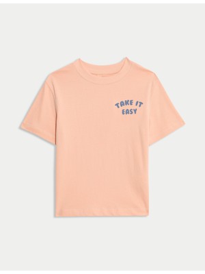 Marks & Spencer Grafik Detaylı Çocuk Tişört