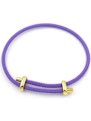 Beta Moda Hub Ip Bileklik - Mor