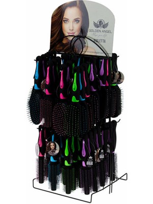 Beta Moda Hub Golden Angel Tarak Saç Fırçası Violetta 1 Adet ROYALEKS-FR171