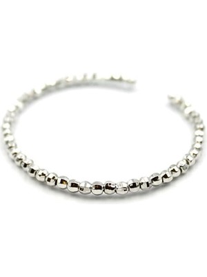 Beta Moda Hub Dorika Vip Bilezik - Gümüş