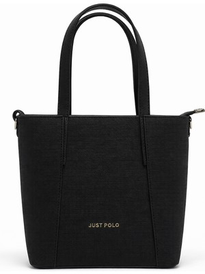 Just Polo Çapraz Askılı Kadın Postacı Çantası Siyah 6047