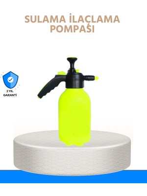 Teknodayım 2l Bahçe ve Araç Temizlik Pompası Bakır Uçlu Basınçlı Sprey