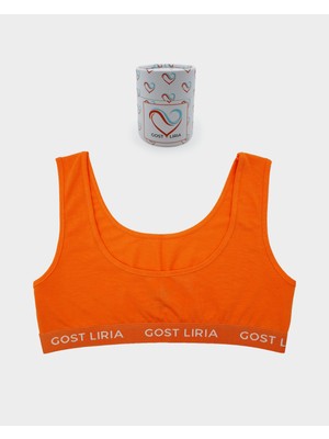 GOST LİRİA Gost Orange Kadın Spor Bralet Turuncu