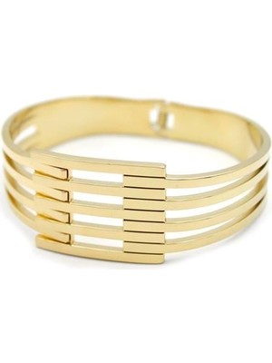 Beta Moda Hub Kaburga Bilezik - Altın