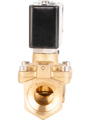 Unox 12V Ac Tam Geçişli Genel Maksat Solenoid Valf Normalde Kapalı