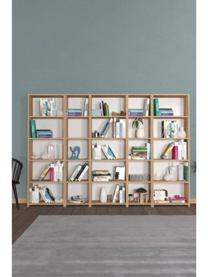 Kzy Mobilya Mira Montessori Kitaplık Atlantik Çam