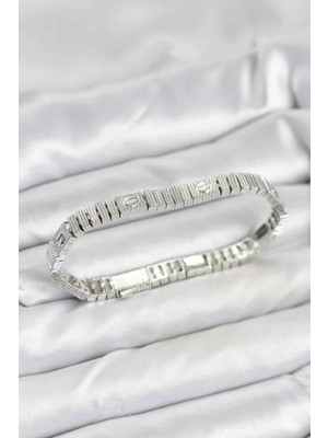 Clariss Üreticiniz Gümüş Renk Vıp Seri Bileklik 481348