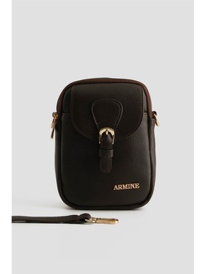 Armine El Çantası Pia Deri 25YD7406 Kahverengi