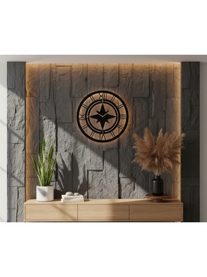 Zmt Design Pusula Model Duvar Saati