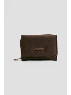 Armine Pia Deri Cüzdan 25YD7011 Kahverengi