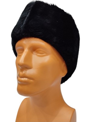 Zemheriden Hakiki Deri Kalpak Gerçek Deri Kuvayi Milliye Kafkas Kalpağı