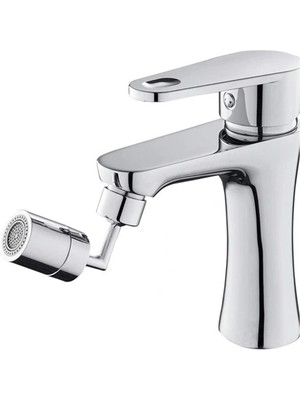 Shopwave 720 Derece Dönebilen 4 Filtreli Tüm Musluk Tipleri Ile Uyumlu Montaj Aparatlı Musluk Ba