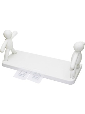 Shopwave Rambo Manken Tutacaklı  Plastik Etejer Yapışkanlı BÜYÜK=13.5X33CM (5047)