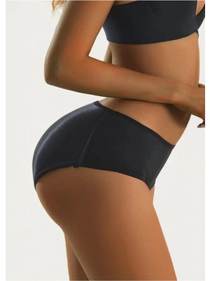 MTM My The Mall Giyim Siyah Popo Şekillendirici Külot Korse - 721