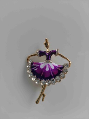 Makmery Balerin Broş