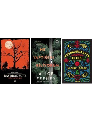 İthaki Yayınları Cadılar Bayramı Ağacı + 2 Kitap Daha (Set)