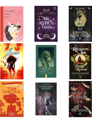 İthaki Yayınları Aynadaki Yalnız Şato + 8 Kitap Daha (Set)