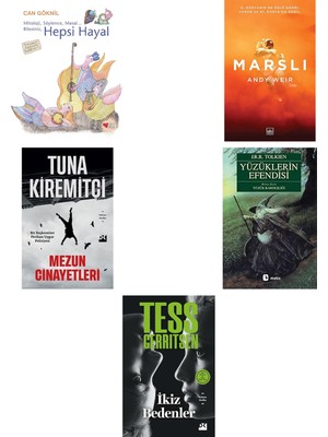 Can Çocuk Yayınları Hepsi Hayal + 4 Kitap Daha (Set)