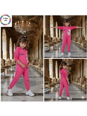 Bigümex Fermuarlı & Kapüşonlu Çocuk Tulum