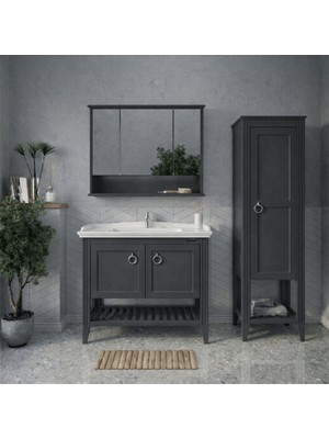 Shower Florya Banyo Dolabı 100 cm