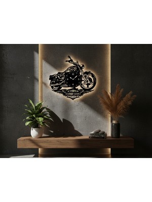 Zmt Design Harley Davidson Duvar Saati